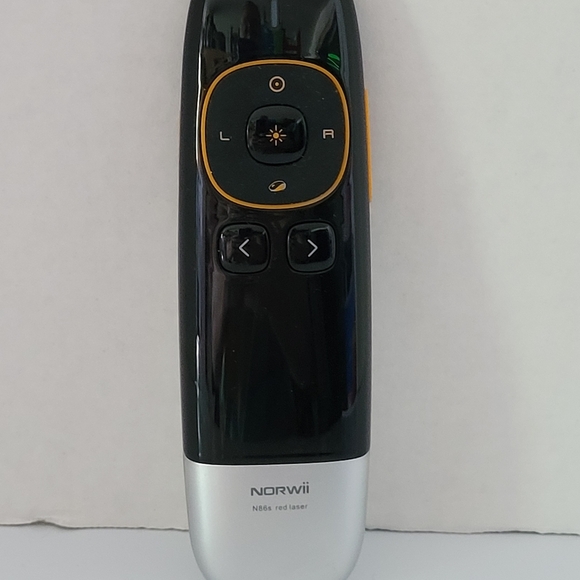 Norwii N86s Wireless Presenter Clicker LCD (NO ACCESSORIES)(CLICKER ONLY) (NO DO - Picture 2 of 5